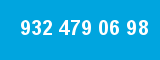 932 479 06 98 932 479 06 98
